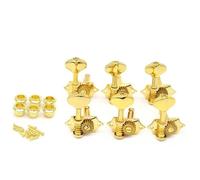 Guitar Tuning Pieces 6L 6R 3L3R Vintage Machine Heads Tuners Open Style Tuning Pegs For ST LP SQ Guitar(Gold,6R)