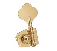 Guitar Tuning Pieces Electric Guitar Knob | 6pcs Wooden Folk Electric Guitar Tuners Handle Button Head Hat Handle Plastic Small Concave Hand(1L Gold)