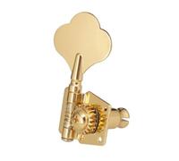 Guitar Tuning Pieces Electric Guitar Knob | 6pcs Wooden Folk Electric Guitar Tuners Handle Button Head Hat Handle Plastic Small Concave Hand(1R Gold)