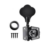 Guitar Tuning Pieces Electric Guitar Knob | 6pcs Wooden Folk Electric Guitar Tuners Handle Button Head Hat Handle Plastic Small Concave Hand(1R Black)