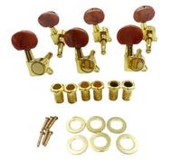 Guitar Tuning Pieces Guitar Tuning Pegs | 6Pcs/Set Elliptical Head Guitar Tuning Peg Fully Enclosed Folk Electro Guitar Tuning Pegs(6L)