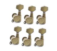 Guitar Tuning Pieces Tuners Machine Head Small Square Handle 3L3R 6R 6L For ST LP Electric Guitar(6L)