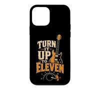 Guitar Turn It Up To Eleven Funny Amp Guitarist Gift Case for iPhone 12 mini