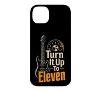 Guitar Turn It Up To Eleven Funny Amp Guitarist Gift Case for iPhone 14 Plus