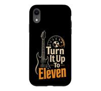 Guitar Turn It Up To Eleven Funny Amp Guitarist Gift Case for iPhone XR