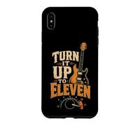 Guitar Turn It Up To Eleven Funny Amp Guitarist Gift Case for iPhone XS Max