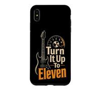Guitar Turn It Up To Eleven Funny Amp Guitarist Gift Case for iPhone XS Max