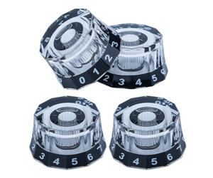 Guitar Turning Knobs Top Hats Button Volumes Control Potentiometer Turner Replacement Guitar Tone Adjuster Knob