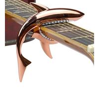Guitar Ukulele, CLAMP GUITALE METAL | Shark Guitar Guitar Cool and Lightweight for Guitars, Ukulele, Banjo, Bass Quickly Change Positions Between Frets Its Durable Construction