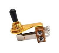 Guitar Upgrade 3-Way Smooth L-Shape Design Precise Tone & Quiet Metal Guitar Switches Replacement