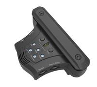 Guitar Vibration Sound Hole Pickup Reverb Chorus Delay Effect Hole-free Installation Only For Folk Steel String Guitars