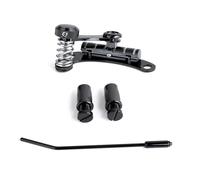 Guitar Vibrato Tailpiece Tremolo, Flat Top Body Tremolo Unit Vibrato Bridge For LP for SG Electric Guitars(Schwarz)