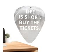 Guitar Wall Decor, Guitar Pick Wall Decor - Vintage Wall Art, Music Room Wall Decor, Bedroom Wall Art for Amat