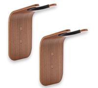 Guitar Wall Hanger - Secure Guitar Wall Mount for Acoustic/Ukulele - Space-Saving Guitar Accessories - Easy to Install Guitar Hook - Elegant Design Guitar Stand for Home/Studio Neck up to 2 in (50mm)