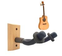 Guitar Wall Hanger,Wood Guitar Wall Display Bracket | Non-slip Reusable Guitar Wall Mount Display Bracket for Electric Guitars, Ukulele, Bass Bexdug