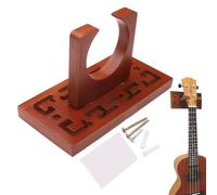 Guitar Wall Hanger, Wooden Mount Rack, Bass Hook Stand Holder, Sturdy Wall Grip, Soft Padding Arms, Space-Saving Display, Easy Installation, Perfect for Players, Studios, Homes, 14.8x9.6x7.4cm