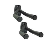 Guitar Wall Hangers Stand Keeper Hook Holder for Home and Studio, Guitar Hanger Hook Holder Wall Mount for Guitar, Bass, Mandolin, Banjo, Violin, Ukulele and Fiddle, Pack of 2