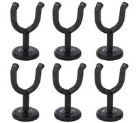 Guitar Wall Mount Hanger Set 6 pcs vidaXL