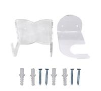 Guitar Wall Mount Hanger, With Transparent Acrylic Material, For Electric Guitar Display Storage Home Studio, 10x10x6.35cm 180g