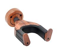 Guitar Wall Mount Hangers,Guitar Hooks,Holder, Auto Lock Guitar Wall Hanger,for Acoustic,Electric, Classical,Bass Guitar Stand,Guitar Accessories (1Pcs Mahogany)
