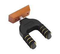 Guitar Wall Mount, Solid Wood Guitar Holder EVA Sponge Wall Hanger with Automatic Gravity Lock for Acoustic Electric Bass Guitars
