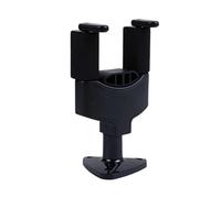 Guitar Wall Mount With Self-Locking Hook, Wall Bracket For Acoustic, Electric Guitars, Bass, Ukulele, Abs Musical Instrument Display Stand, Black