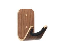 Guitar Wall Mount With Wooden Hook, Silicone Cradle, Mounting Options For Acoustic, Electric, And Classical Guitars