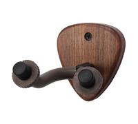 Guitar Wall Mounted Rack, Wall Mounted Hanger Hook Bracket Holder Display Stand with Mounting Screws, Ukulele Wood Hanger