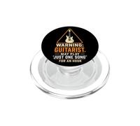 Guitar Warning Guitarist May Play One Song For An Hour PopSockets PopGrip for MagSafe