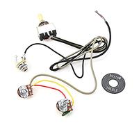 Guitar Wiring Hareness Guitar Wiring Hareness 500K Pots Control 1V 1T 500K 3-Way With Wiring Harness