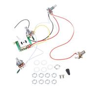 Guitar Wiring Hareness Set Guitar Wiring Hareness 500K Pots Control 1V 1T 500K 3-Way With Wiring Harness Set
