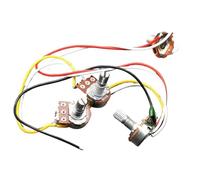 Guitar Wiring Harness 2V1T Wiring Harness 2 Volume 1 Tone .047 Cap 250k Pots Set