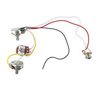 Guitar Wiring Harness, Sturdy and Exquisite Guitar Circuit Wiring Harness Easy Installation Less Metallic Noise for the Pickup (Large Electric GU107 3cm)