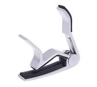 Guitar Wiring Harness Universal Guitar Capo Quick Change Clamp Key Aluminium Alloy Metal Capo for Acoustic Classic Electric Guitar Parts Accessories Electric Guitar Wire (Size : Silver)