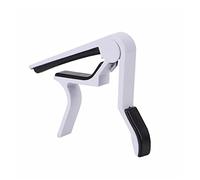 Guitar Wiring Harness Universal Guitar Capo Quick Change Clamp Key Aluminium Alloy Metal Capo for Acoustic Classic Electric Guitar Parts Accessories Electric Guitar Wire(White)