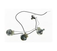 Guitar Wiring Kit Electric Guitar Electronic Circuit 500K/250K Large Electronic Circuit 2V1T 2B 1A Potentiometer(250k)