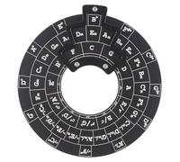 Guitar Work Kit Circle Of Fifths Wheel Guitar Chord Wheel Wooden Melody Tool
