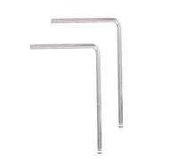 Guitar Wrench, 2 Pcs Metal Wrench Tool 4mm / 5mm Ball End for Martin Acoustic Guitar(5mm-Silver)