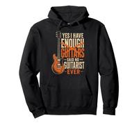 Guitar Yes I Have Enough Guitars Said No Guitarist Ever Pullover Hoodie