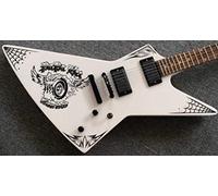 GuitarCustom Black Vinyl Guitar Stickers, Guitar Explorer Style