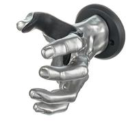 GuitarGrip Male Hand, Silver Metallic LH