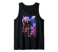 Guitarist Brian May Queen & Adam Lambert By Dick Barnatt Tank Top