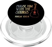 Guitarist Christian Music Guitar Player Bible Verse PopSockets PopGrip for MagSafe