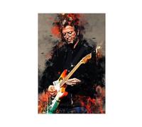 Guitarist Eric Clapton 3 Canvas Poster Wall Art Decor Print Picture Paintings for Living Room Bedroom Decoration Unframe-style 12x18inch(30x45cm)