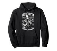 Guitarist Frankenstein Shredkenstein Electric Guitar Music Pullover Hoodie