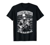 Guitarist Frankenstein Shredkenstein Electric Guitar Music T-Shirt