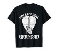 Guitarist Grandad Shirts, Fathers Day Guitar Player Grandpa T-Shirt