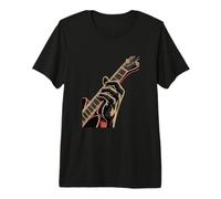 Guitarist Hand On Fretboard Electric Rock Blues Premium T-Shirt