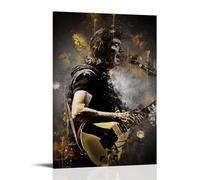 Guitarist Steve Hackett Canvas Poster Decoration Painting Living Room Poster Girls Bedroom Painting Wall Art Painting Modern Home Boy Room Decoration Print Painting 24 x 36 Inches (60 x 90 cm)