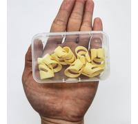 Guitarists' Choice 8pcs Adjustable Finger Picks by Alaska for Unmatched Performance (B:2L+6M)